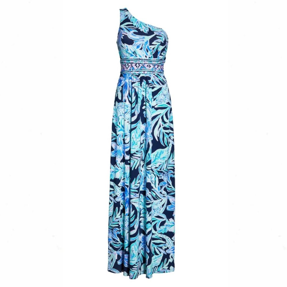 Lilly Pulitzer Ready Set Gecko Malia Maxi Dress - Picture 5 of 14